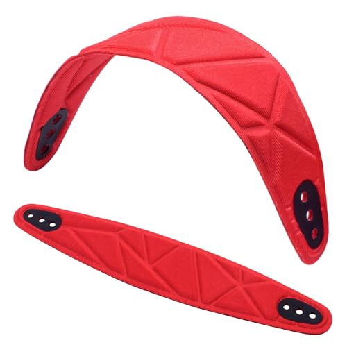 Arctis Nova Pro Headband, Replacement Arctis Nova 7 Head Band Repair Pads Compatible with SteelSeries Nova 1/1P/1X Headphones, Nova 3/4, Nova 5 / 5X / 5P, Nova 7 / 7X / 7P Gaming Headsets (Red) - color: Red