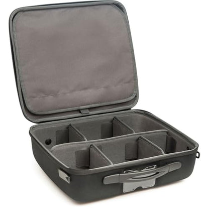 Shell-Case Standard 300 Model 340 Microphone with Pouch and Divider | Shell-Case Model 340 with dividers and pouch for protection, transport and organization