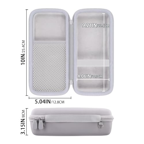 Case for Bose SoundLink Flex 2nd Gen/SoundLink Flex Bluetooth Speaker | Protective Storage Box, Portable Carrying Box, Smooth Zipper, Zippered Closure, Travel-ready, Fog Grey Case - color: Fog Grey Case
