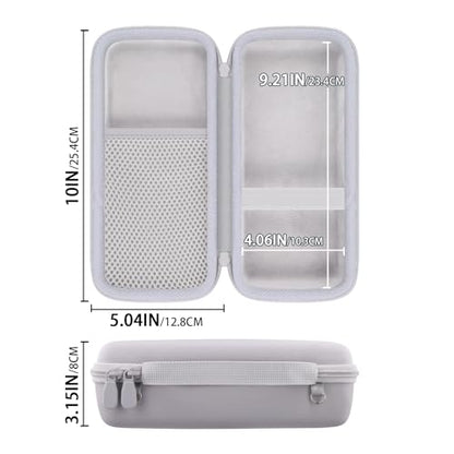 Case for Bose SoundLink Flex 2nd Gen/SoundLink Flex Bluetooth Speaker | Protective Storage Box, Portable Carrying Box, Smooth Zipper, Zippered Closure, Travel-ready, Fog Grey Case - color: Fog Grey Case
