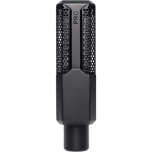 Lewitt LCT-240 Pro Condenser Microphone (Black) Bundle with Studio Monitor Headphone, Pop Filter & XLR Cable