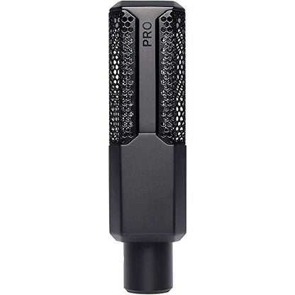 Lewitt LCT-240 Pro Condenser Microphone (Black) Bundle with Studio Monitor Headphone, Pop Filter & XLR Cable