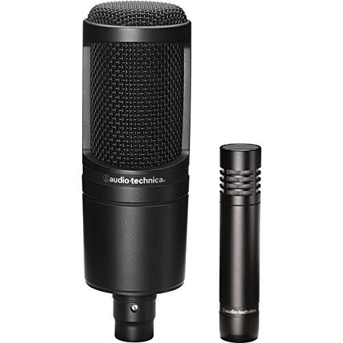 Audio-Technica AT2041SP Professional Studio Condenser Microphone Pack, Black