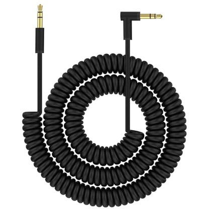 Alitutumao Coiled Audio Cable Compatible with Beats Studio 2/3, Solo 4/3/2, Pro – 3.5mm to 3.5mm Aux Headphone Extension Cord (2-9FT)