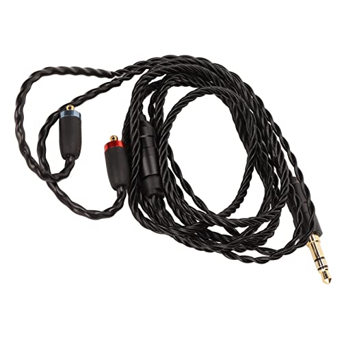 Replacement Headphone Cable for SE215 SE315 SE425 SE535 SE846, MMCX to 3.5mm OFC Earphone Cable with Mic, Oxygen Free Copper Wire for Westone UE AudioSense