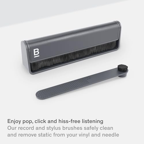 Boundless Audio Vinyl Record Cleaning Kit - 2-in-1 Brush & Stylus Cleaner - size: 2 pc
