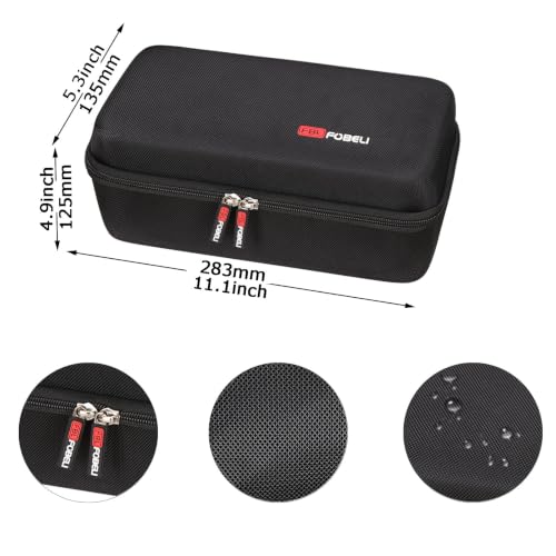 FBLFOBELI Hard Case for Rode NT1-A-MP/for Shure SM7B/for FIFINE XLR/USB AmpliGame AM8 Dynamic Microphone