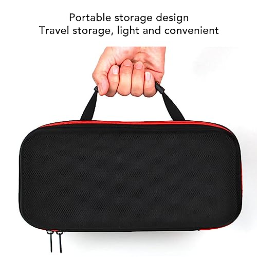 Asixxsix Microphone Case, Microphone Storage Box Case, Anti Compression, Anti Shock And Anti Fall Carry Bag for Travel Outdoor, Sponge Filling, Large Capacity, Case Only
