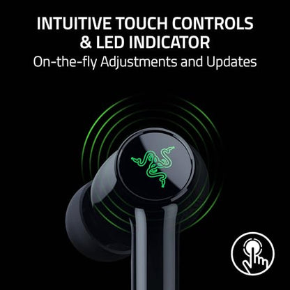 Razer Hammerhead V3 X Wireless Multi‐Platform Gaming Earbuds, Xbox Edition - style: Xbox Edition