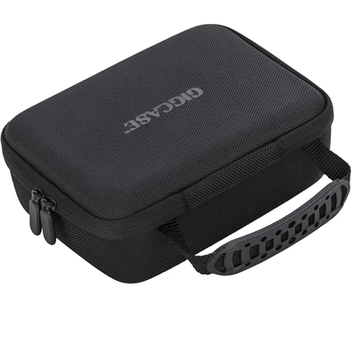 Case for Scarlett Solo 3rd & 4th Gen – Travel Storage for Audio Interface + Compatible with Maxone, Seagate, LaCie, WD External Hard Drives – Water-Resistant Protective Case w/Strap & Pocket - size: Small