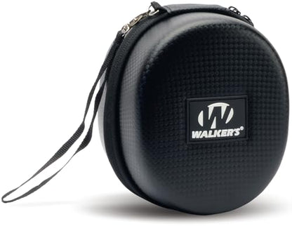Walker's Razor Slim Electronic Earmuffs | Protective Case - color: Punisher