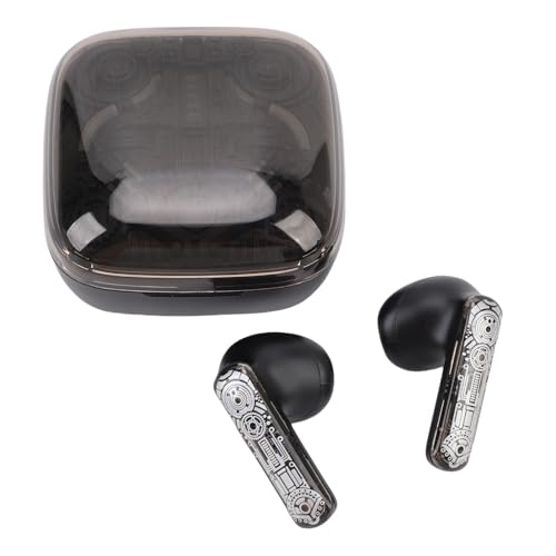 Keenso Wireless Gaming Earbuds, 13mm Dynamic Drivers, Low Latency 65ms, Dual ENC Mics for Gamers