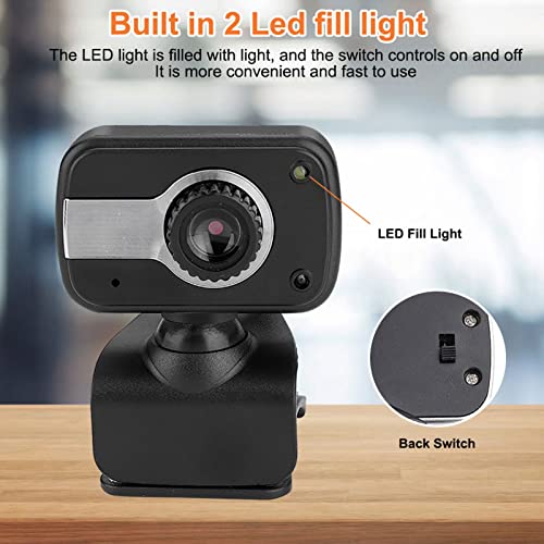 SUNGOOYUE USB Camera USB with MIC 0.3MP Web Camera Cam 360 Degree for LCD Screen Laptop for/MSN/ICQ Night Vision