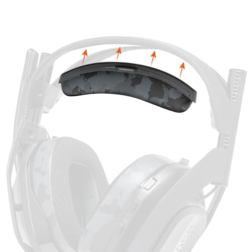 WC BandZ A50 Headband Replacement - WC BandZ for Astro A50 Gen 4, Gen 5, and A50X by Wicked Cushions - color: Black Camo