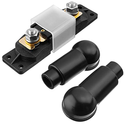 Spartan Power 150 Amp ANL Fuse & Holder Kit Black - color: BLACK, size: 150A BLACK
