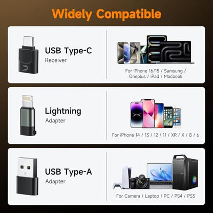 COMICA Revo S Wireless Handheld Microphone for iPhone17/16 Android Phone PC | Professional Interview Microphone with Plug & Play, Noise Reduction, Reporter Mic for Content Creators Speech Podcast Vlog