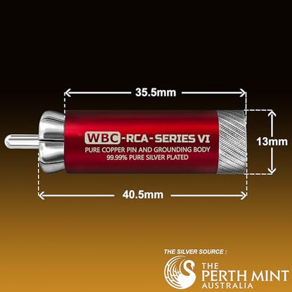 WORLDS BEST CABLES -Ultimate - 1.5 Foot - Premium Audiophile RCA Cable Pair | 18 AWG - Ultra-Pure OFC - Ultra-Low-Capacitance (13pF/ft) - Silver-plated Pure-Copper RCA Plugs- Carbon Tweed Jacket