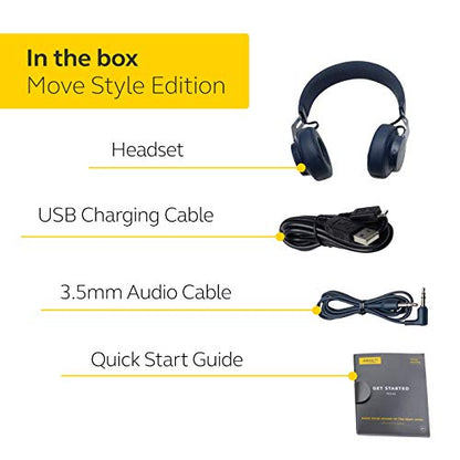 Jabra Move Wireless Stereo Headphones - Black - color: Black, style: Move (Original)