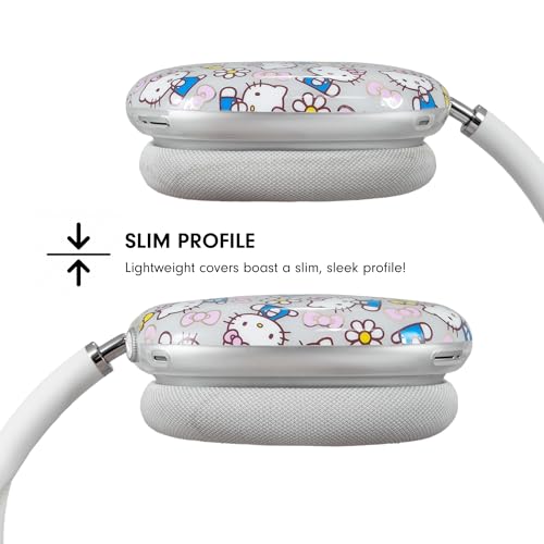 Sonix x Sanrio Protective Case for AirPods Max 2 & 1 | Stylish Hard Shell Ear Cup Covers | Hello Kitty Pink Bows - color: Hello Kitty Pink Bows