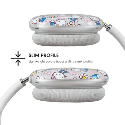 Sonix x Sanrio Protective Case for AirPods Max 2 & 1 | Stylish Hard Shell Ear Cup Covers | Hello Kitty Pink Bows - color: Hello Kitty Pink Bows