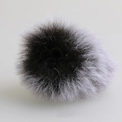 Outdoor VLOG Camera Windproof Noise Reduction Microphone Furry Cover for ZV1 ZV1F ZVE10 ZVE1 Microphone Hair Cover