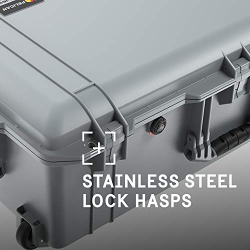 Pelican 1615 Air Case no Foam (Silver) - color: Silver, size: One Size - No Foam