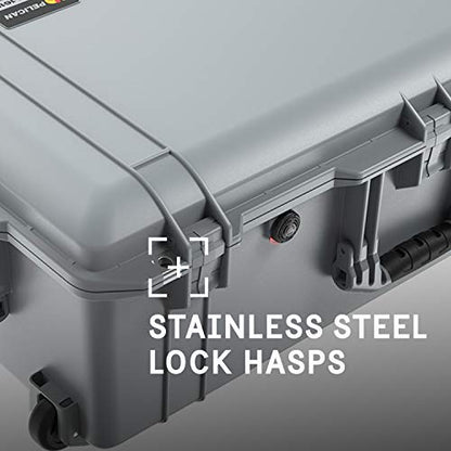 Pelican 1615 Air Case no Foam (Silver) - color: Silver, size: One Size - No Foam