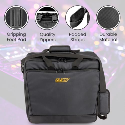 AURAY Nylon Padded Mixer Bag w Gear Protector, Fits Up to 18x18 inch Mixers - size: Fits Up to 18x18" Mixers