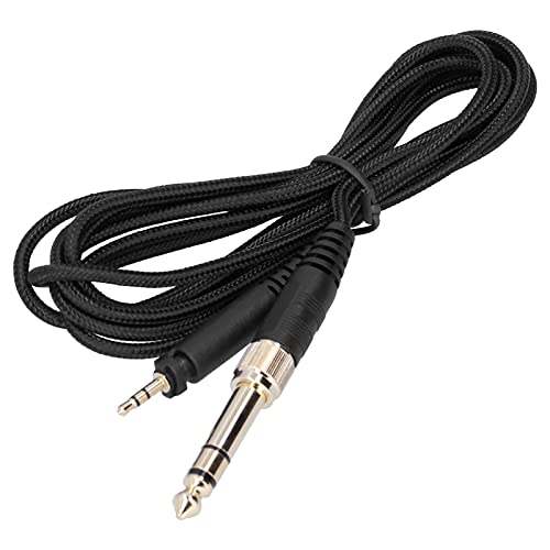 2.5mm to 3.5mm, 2.5mm to 6.35mm Male to Male Headphone Audio Cord Connector for Shure SRH440 SRH840 SRH940 SHP9000 SHP8900 Etc