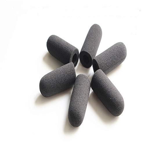 Microphone Cover Compatible with David Clark Aviation Microphone Windscreens DC Mic Covers Protector for M-4 M-7 Headsets Microphone(Pack fo 10)