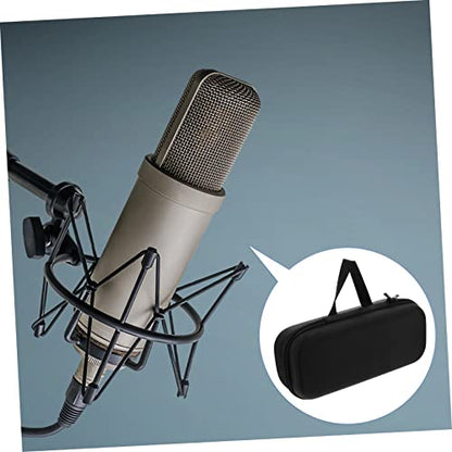 Healifty Mic Storage Bag Carrying Microphone Case for Karaoke Accessory