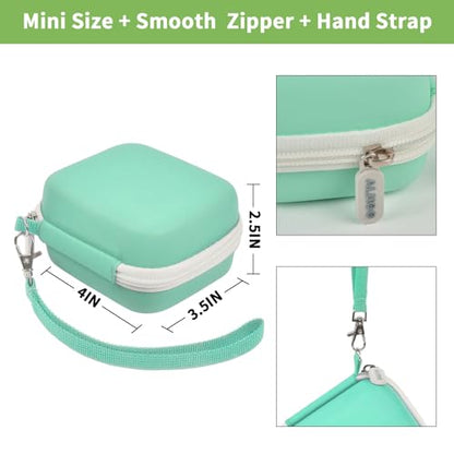 Hard Case for UCOMX/Hicober 3-in-1 Charger, Box Only | Hard shell case for UCOMX, Hicober, Iseyyox, LISEN and RTOPS 3-in-1 charger users, with divider and mesh pocket - color: Mint