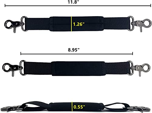 WISDING Removable Speaker Handle Strap, Fits for Xtreme/Xtreme 2/ Xtreme 3 Portable Bluetooth Speaker- Only Handle Strap - Black