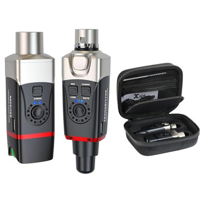 Xvive U35 5.8GHz Wireless Microphone System bundle Xvive CU3 Hard Case for U35