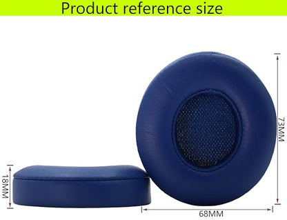 Replacement Ear Pads Compatible with Beats Solo3.0 Wireless Indigo - color: Indigo