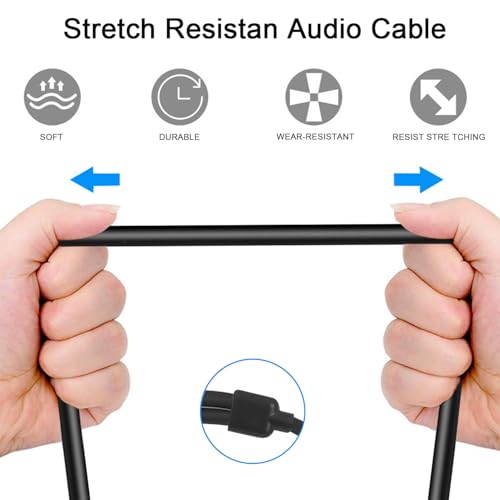 2 Pack XLR Splitter Cable 1.6 FT, 1 Male to 2 Female Patch Y Cable, Balanced Microphone Splitter Cord Audio Adaptor, Used for Microphone, Effector, Mixer, Equelizer, DMX LED, Amplifier, Guitar - size: 1.6 Foot, 2 Pack, style: 1 Male to 2 Female