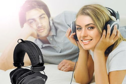 Headphones Headband Cover Compatible with DT770, DT880, DT990, DT 770 PRO, DT 880 PRO, DT 990 PRO Headphones by LTYIVABHTTW (Black Mesh Fabric)