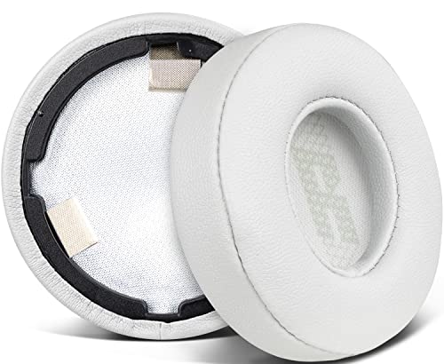 SOULWIT Replacement Ear Pads for JBL Live 460NC/Live 460 NC On-Ear Wireless Headphones, Earpads Cushions with Softer Protein Leather, Noise Isolation Foam - Grey - color: Grey