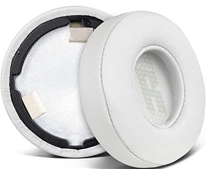 SOULWIT Replacement Ear Pads for JBL Live 460NC/Live 460 NC On-Ear Wireless Headphones, Earpads Cushions with Softer Protein Leather, Noise Isolation Foam - Grey - color: Grey