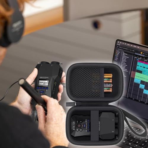co2CREA for Zoom H1 XLR Handy Recorder Hard Protective Case - style: Rugged