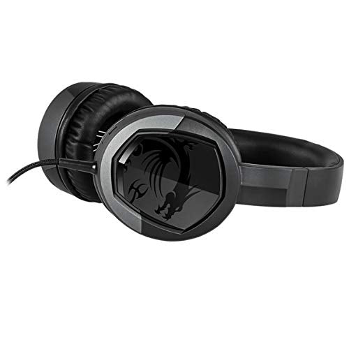 msi Gaming Detachable Microphone Lightweight and Foldable Headband Design Gaming Headphone (Immerse GH30 V2) - size: Large, style: Immerse GH30 V2