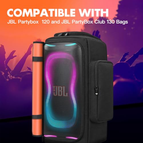 Cover for JBL PartyBox 130, Waterproof Dustproof Speaker Travel Bag - color: For JBL PartyBox 130