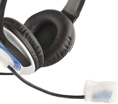 Disposable Headset Microphone Sanitary Covers - Bag of 100