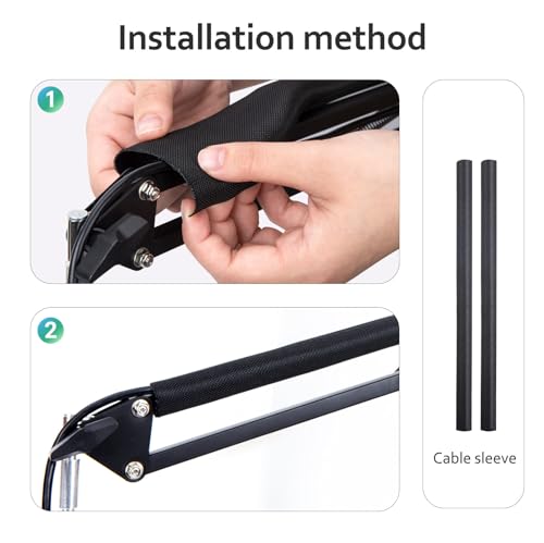For Fifine K688 Boom Arm - Adjustable Microphone Arm with Cable Management, Mic Arm with 3/8'' to 5/8'' Adapter Compatible with Most Microphone - color: Fifine K688 boom arm