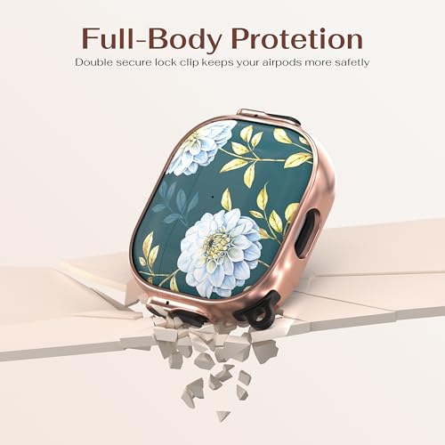 Maxjoy for AirPods 3 Case with Safety Lock, Magsafe Compatible, Green - color: Green White, size: AirPods 3 Case (2021)