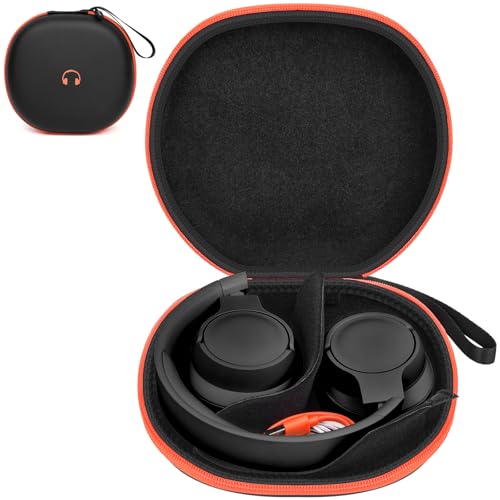 Comecase Headphone Case for JBL Tune 770NC，for JBL Live, 770NC, 660NC, 650B | Adjustable Divider, Cable Space and Carry Handle for Commuting, Gym and Travel, Students and Music Lovers, Case Only - Black - color: Black