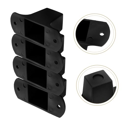 8sets Speaker Box Feet Pads Bass Amp Isolation Pads for Studio Monitor Amplifier Feet