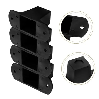 8sets Speaker Box Feet Pads Bass Amp Isolation Pads for Studio Monitor Amplifier Feet