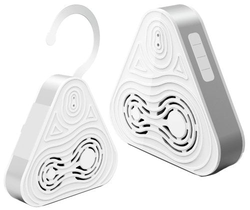 Pyle Portable Wireless Waterproof Shower Speaker, Bluetooth Compatible, Rechargeable Battery Powered Sound Speaker System with AUX, USB Charger, For Mp3, Android, iPod and iPhone (White) - color: White