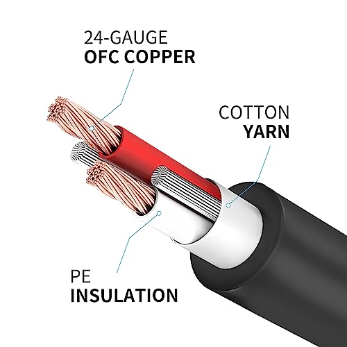 YACSEJAO XLR Microphone Right Angle Cable 3FT XLR Male to Female XLR 3Pin Mic Connector for Powered Speakers, Audio Interface or Mixer (90 Degrees XLR Male) - color: 90 Degrees XLR Male